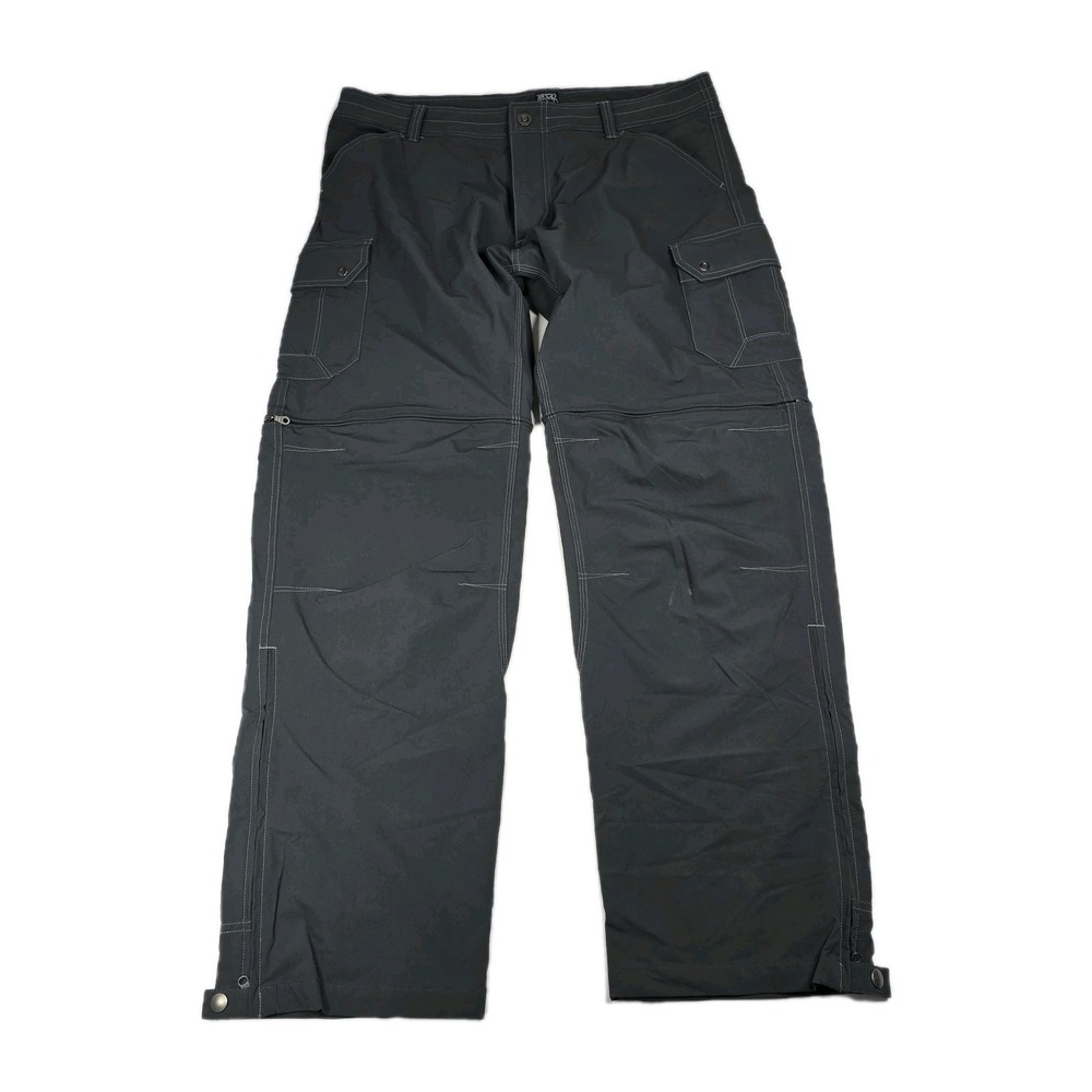 KÜHL Renegade Stealth Convertible Pants -‎ Men's Size 38x32 - Khaki Zip-Off